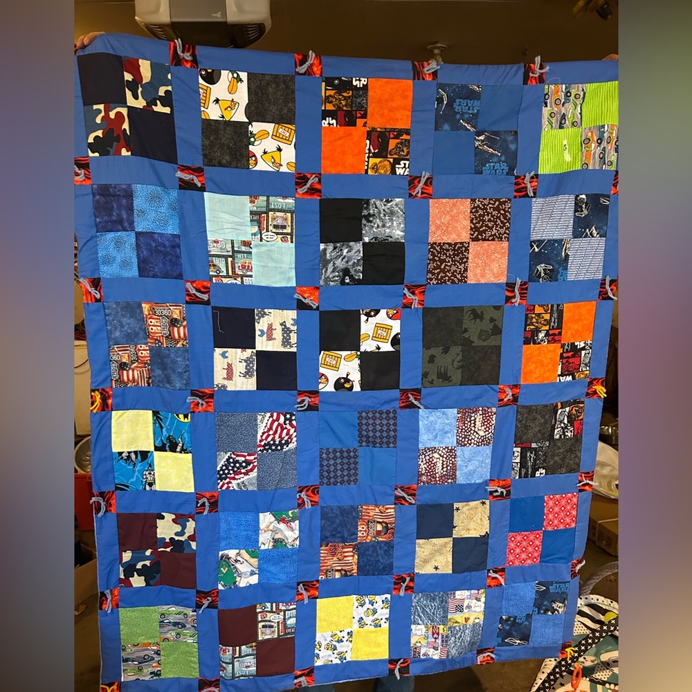 Colorful Patchwork Quilt